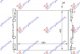 HLADNJAK MOTORA 1.6/2.0 - 1.5/1.9D (MANUELNI/AUTOMATSKI) (+/-AC) (59x45x28 (MARELLI)