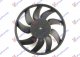 VENTILATOR (MOTOR+ELISA) (1.8-3.5 BENZIN - 2.2-3.0 CDI DIZEL) (320mm) (2 PIN)