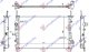 HLADNJAK MOTORA DIZEL (+AC) (62x39.7) 2002- (VALEO)
