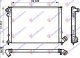 HLADNJAK MOTORA 1.6i 8V 1.8i 8/16V (MAN) (+AC) (64x40) (NRF)