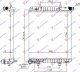 HLADNJAK MOTORA 1.2 VTi BENZIN (MAN) (372x340x24) (NRF)