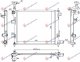 HLADNJAK MOTORA BENZIN (MAN) (42x37) (NRF)
